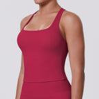 Ärmelloses Sculpting Activewear Tank Top