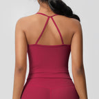 Kurzarm Sculpting Active Crop Top