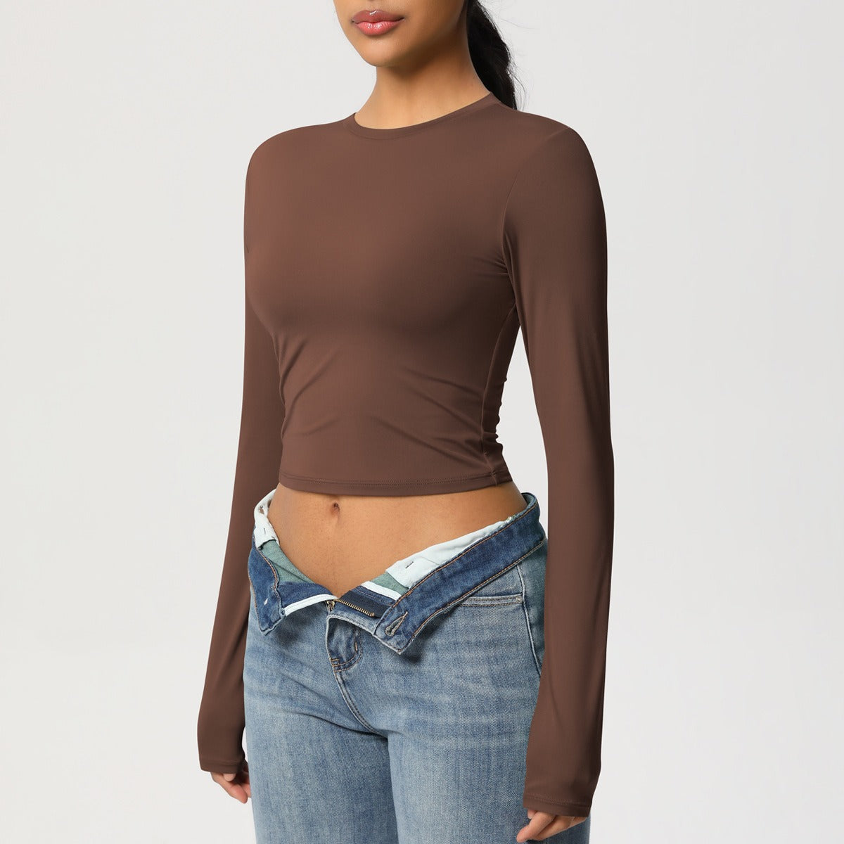 SculptFit Gekürztes Shaping Activewear Top