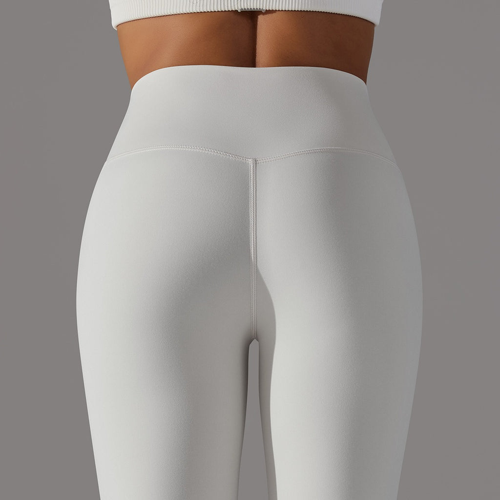 Hohe Taillen Glatte Sculpting Leggings