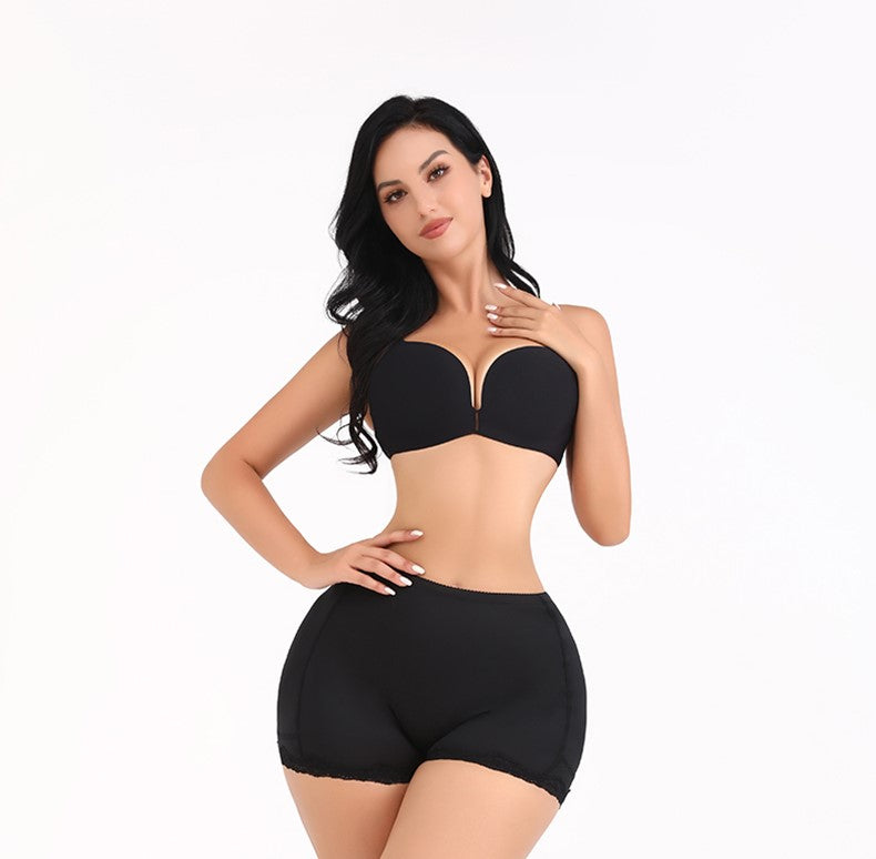 Hochtaillierte nahtlose formende Shorts