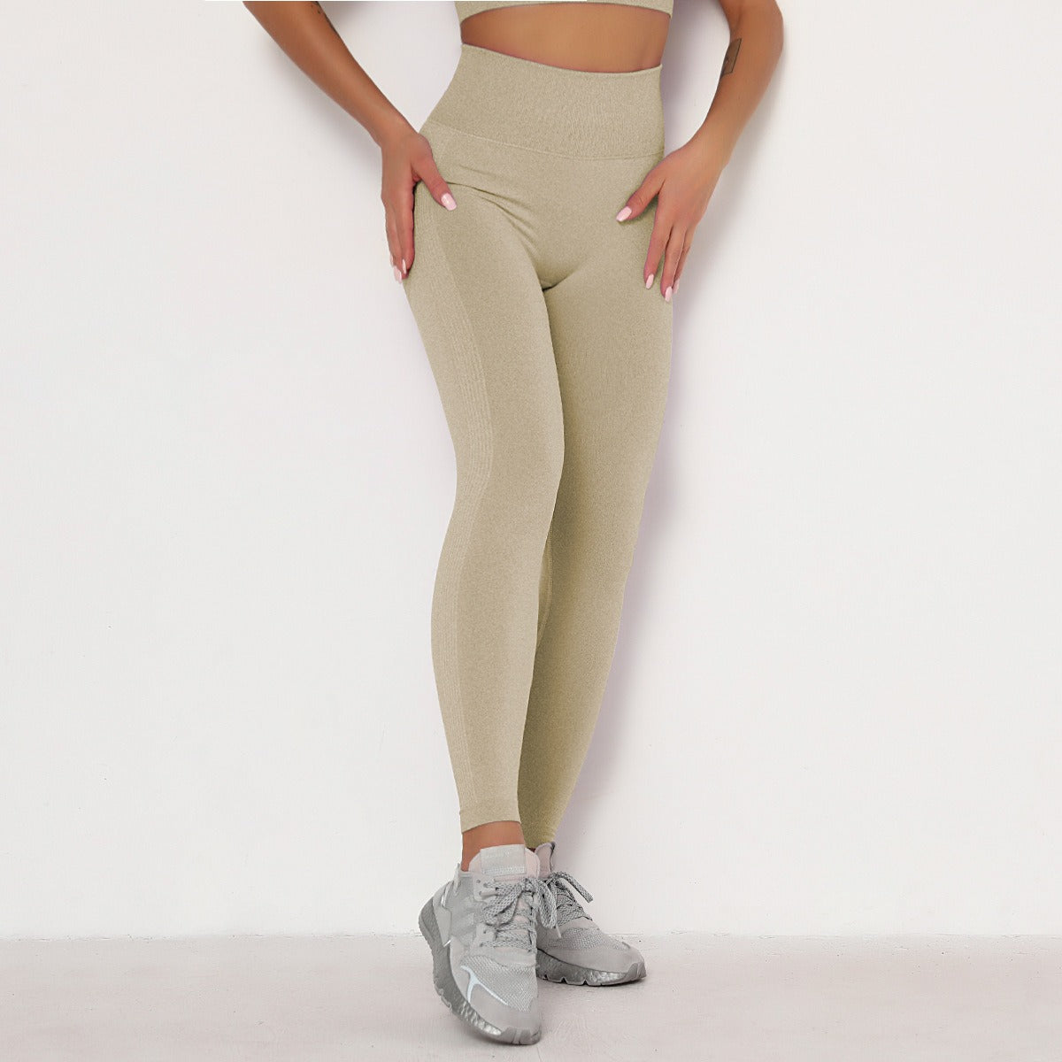 Hohe Taillen Kontur Sculpting Leggings