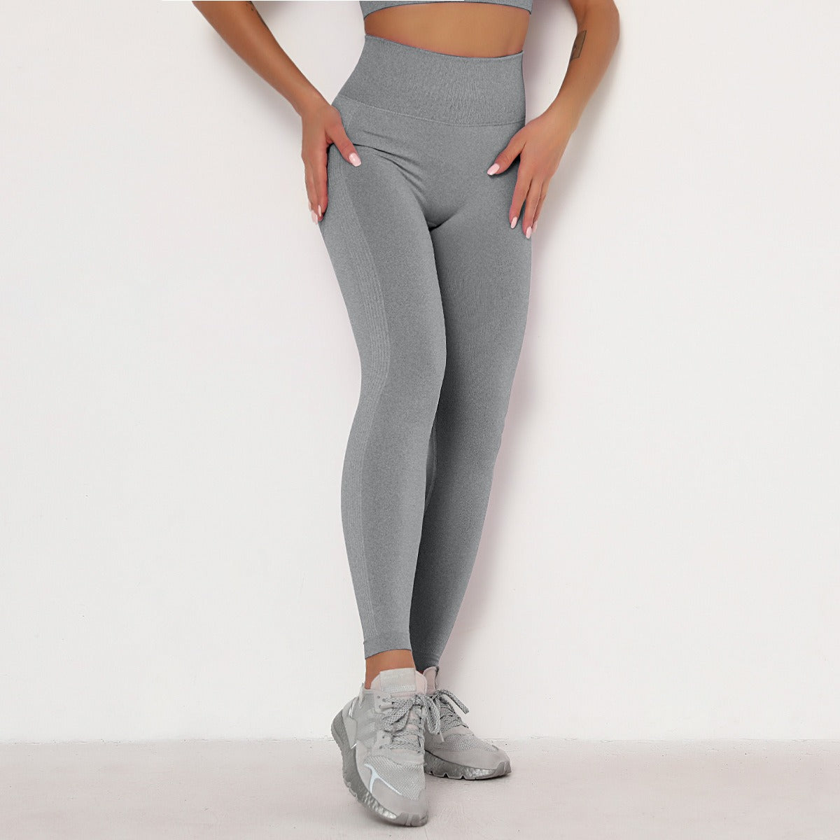 Hohe Taillen Kontur Sculpting Leggings