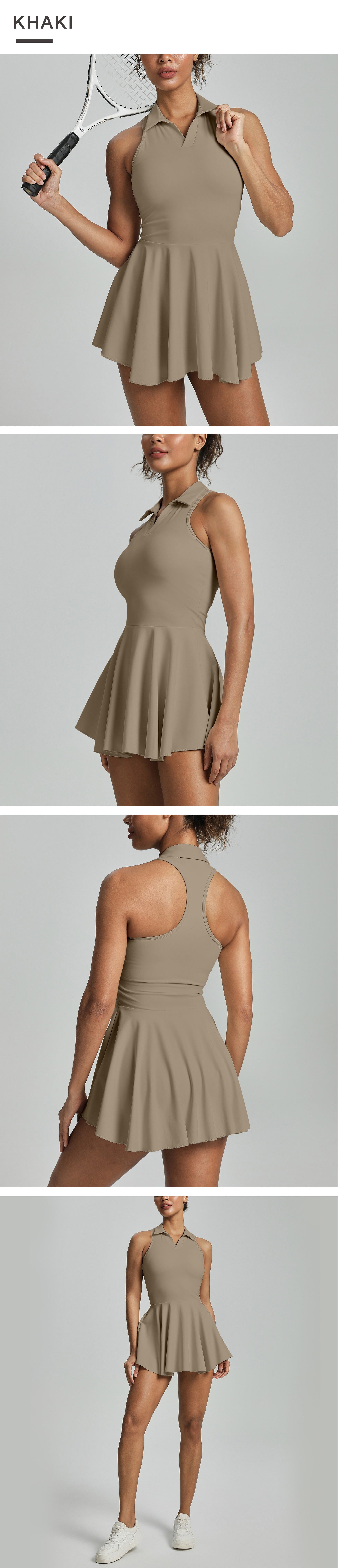 Sportliches Sculpting Fit & Flare Shaping Kleid