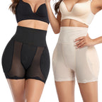 Hohe Taillen Shaping Mesh Shorts