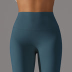 Hohe Taillen Glatte Sculpting Leggings