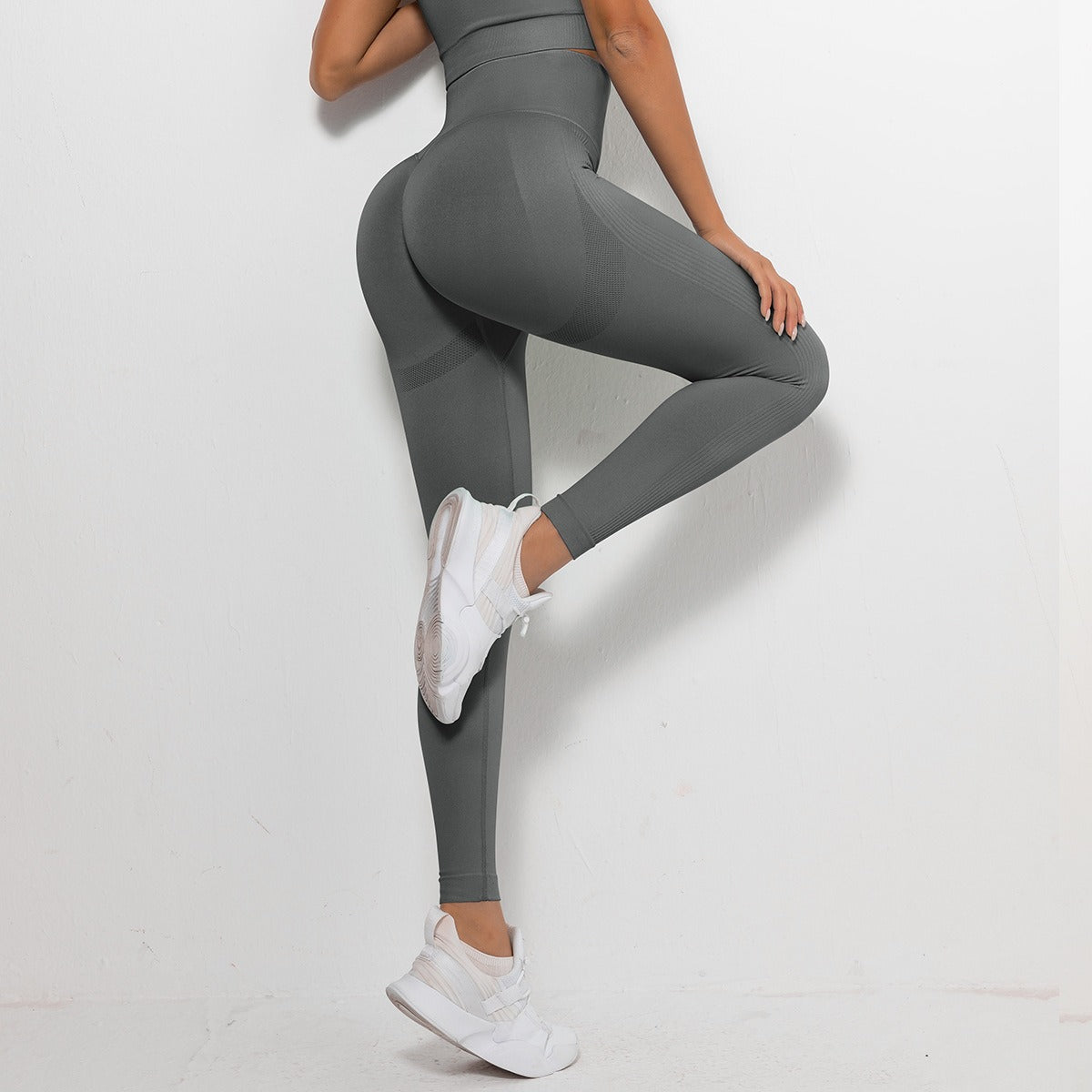 Hohe Taillen Kontur Sculpting Leggings