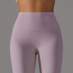 Hohe Taillen Glatte Sculpting Leggings