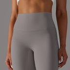 Hohe Taillen Glatte Sculpting Leggings