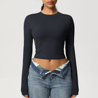 SculptFit Gekürztes Shaping Activewear Top