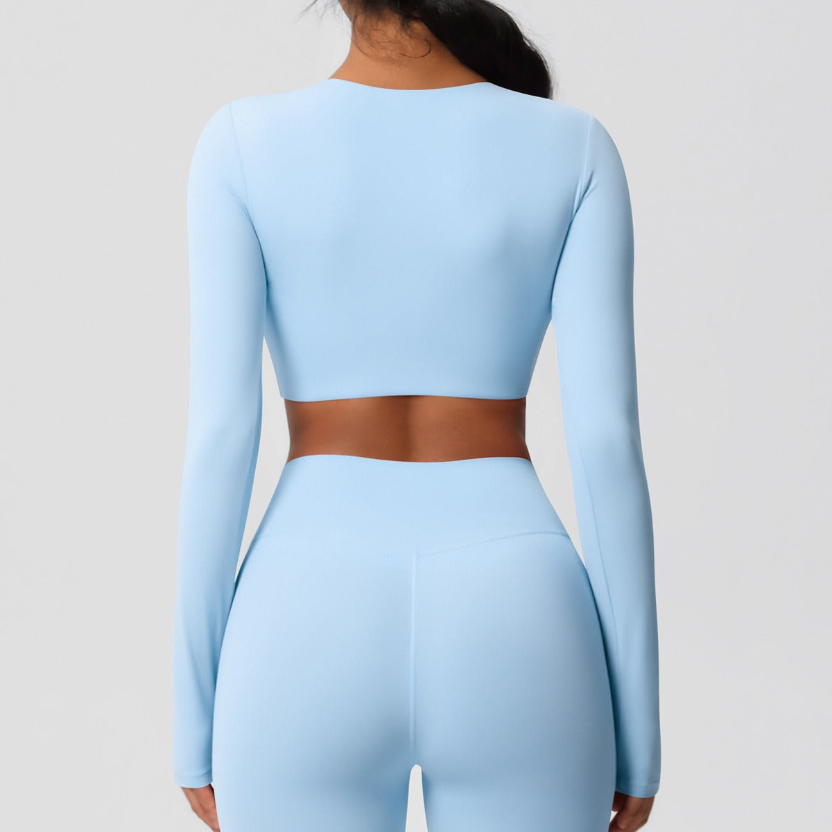 SculptFit Langarm Shaping Crop Top