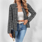 Modische Tweedjacke für Damen