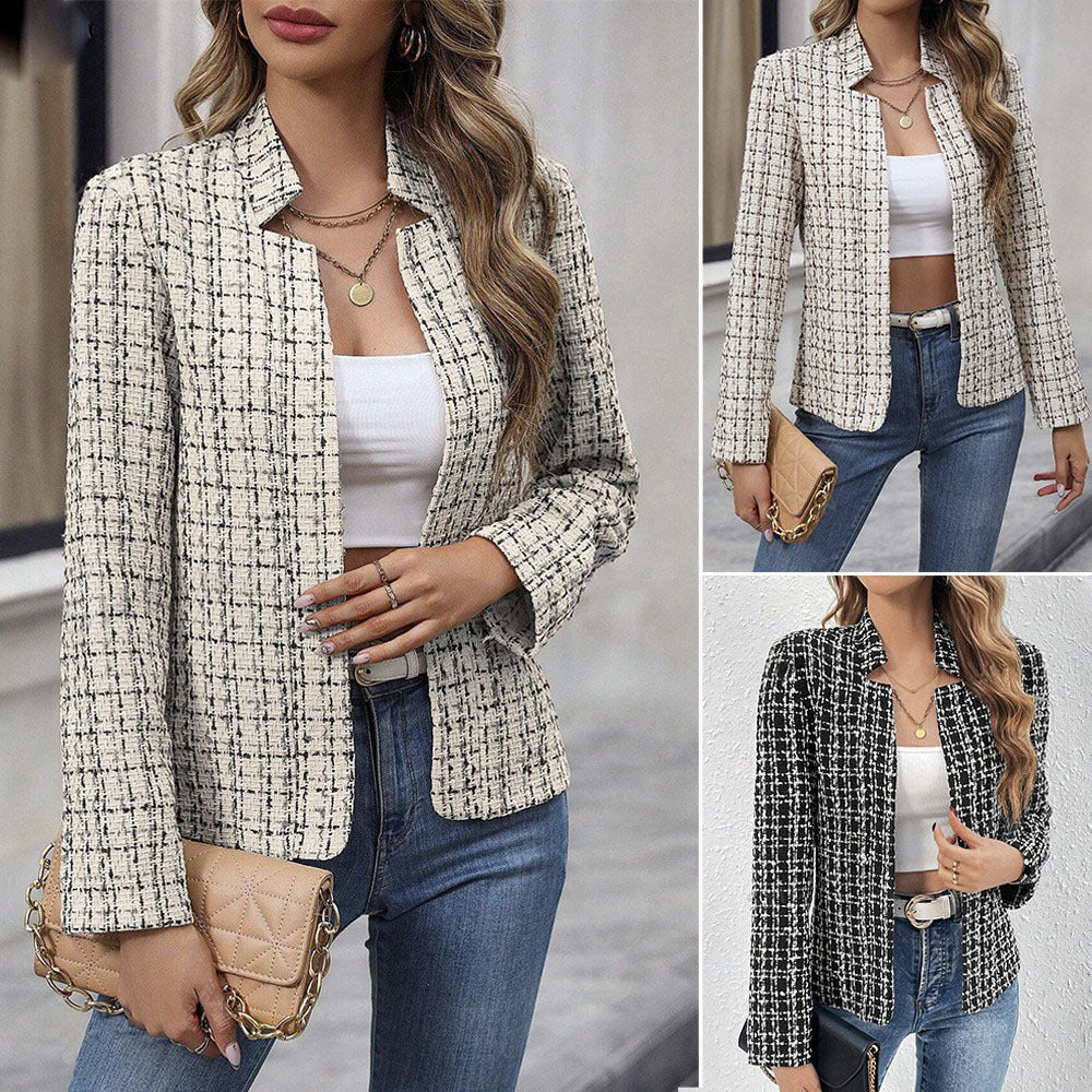 Modische Tweedjacke für Damen