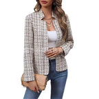 Modische Tweedjacke für Damen