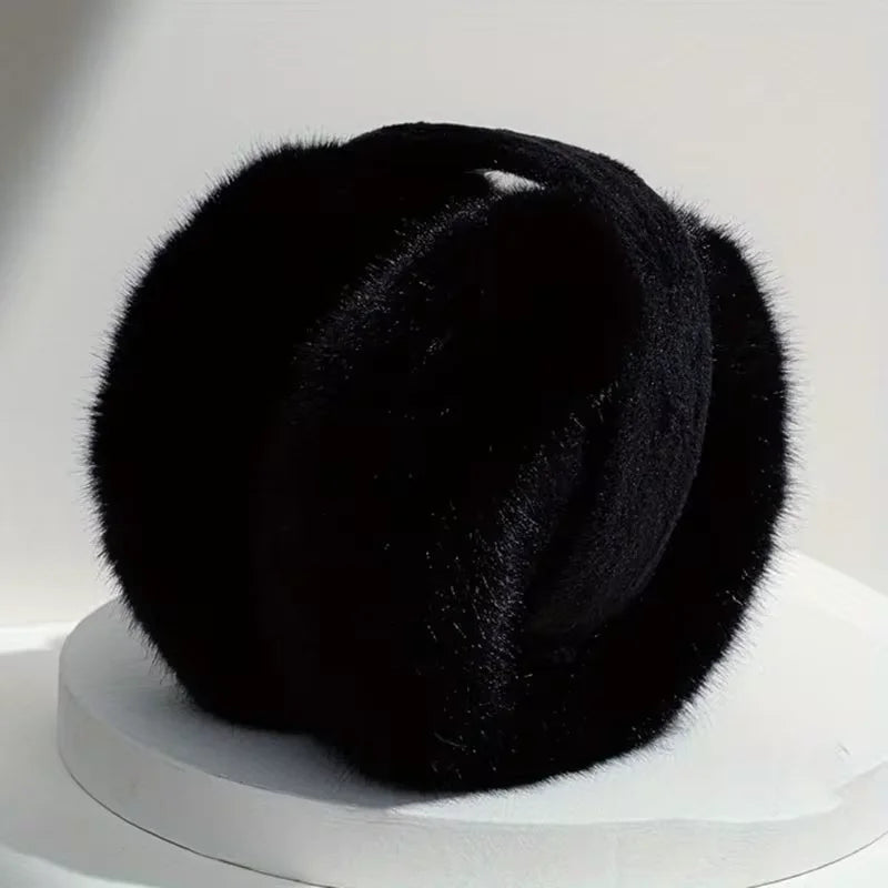 Weiche Winter-Ohrenwärmer | Flauschige Ohrenschützer für Damen