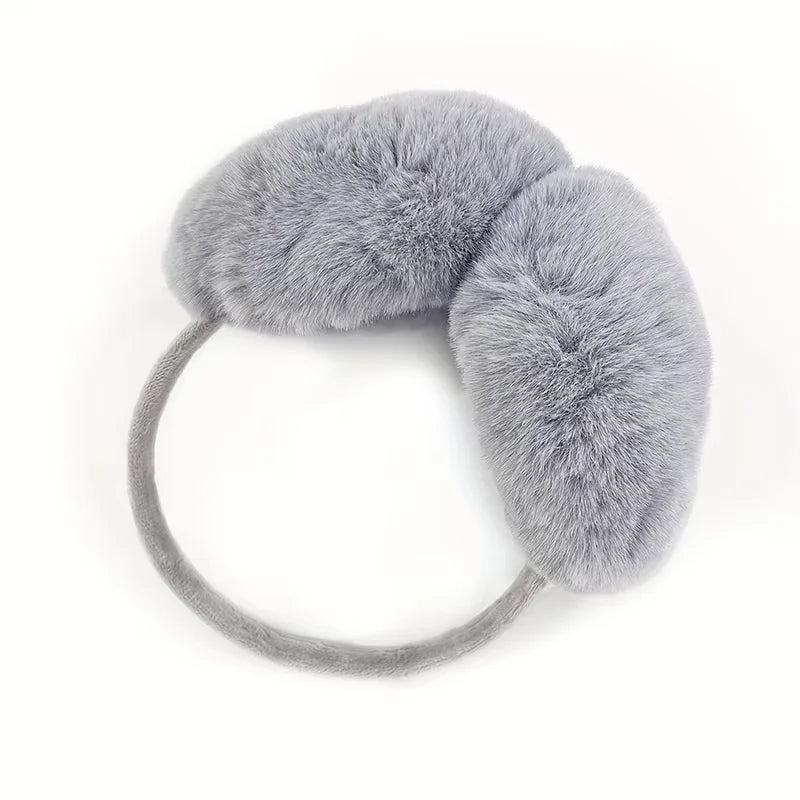 Weiche Winter-Ohrenwärmer | Flauschige Ohrenschützer für Damen