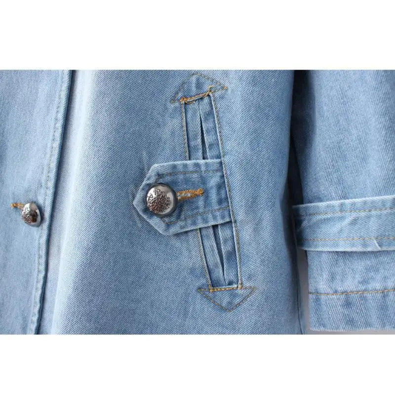 Damen-Cape aus Denim