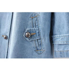 Damen-Cape aus Denim