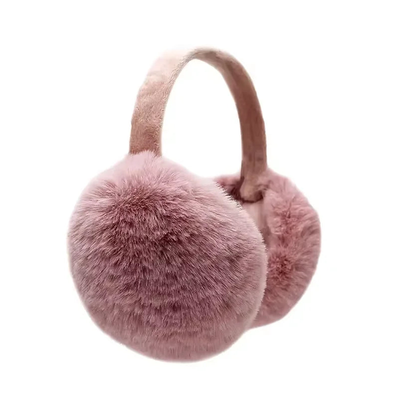 Weiche Winter-Ohrenwärmer | Flauschige Ohrenschützer für Damen
