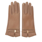 Damen-Winter-Lederhandschuhe