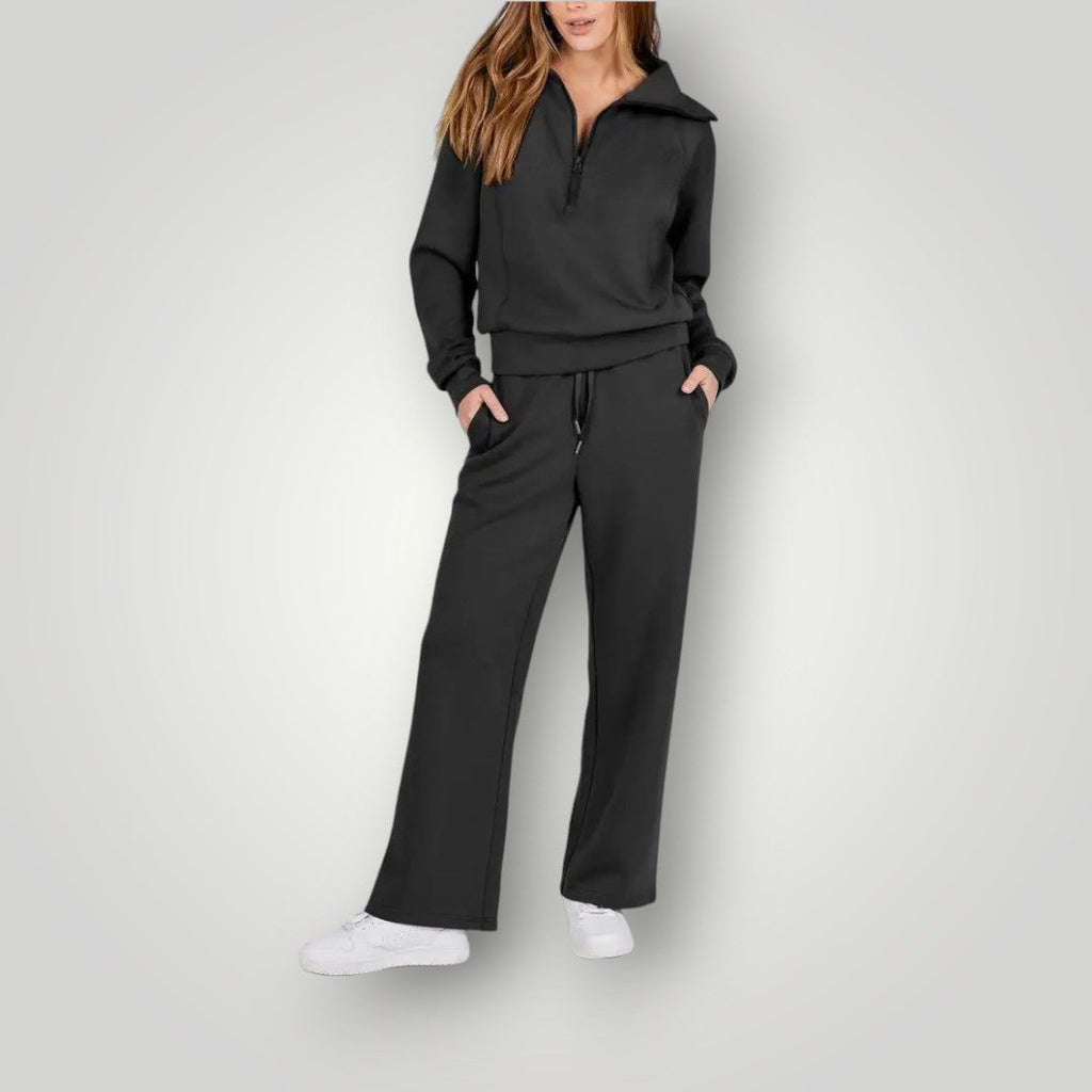 Ensemble Loungewear Woman – Sweatshirt & Comfortable Jogging Pants in Soft & Luxurious Fabric