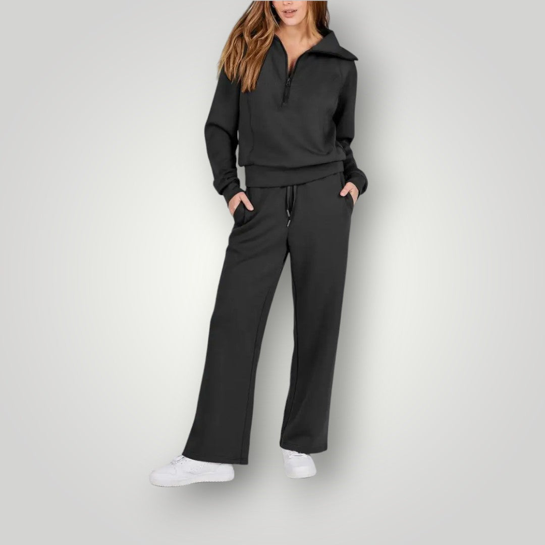 Ensemble Loungewear Woman – Sweatshirt & Comfortable Jogging Pants in Soft & Luxurious Fabric