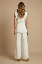 Women’s Chic Sleeveless & Trouser
