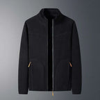 Damenmode einfarbig warme Jacke, Herbst/Winter bequeme Wendejacke