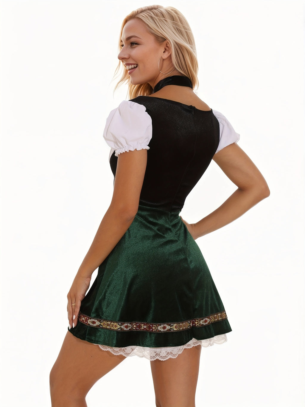 Dirndl Damen Oktoberfest Kleid | Bayerisches Trachtenkleid | Curvay | Oktoberfest Outfit, Wiesn, Partykleid, festlich