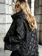 Women’s Quilted Hooded Jacket