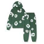 Boho Blumen-Freizeit-Set | Weiche Freizeitkleidung