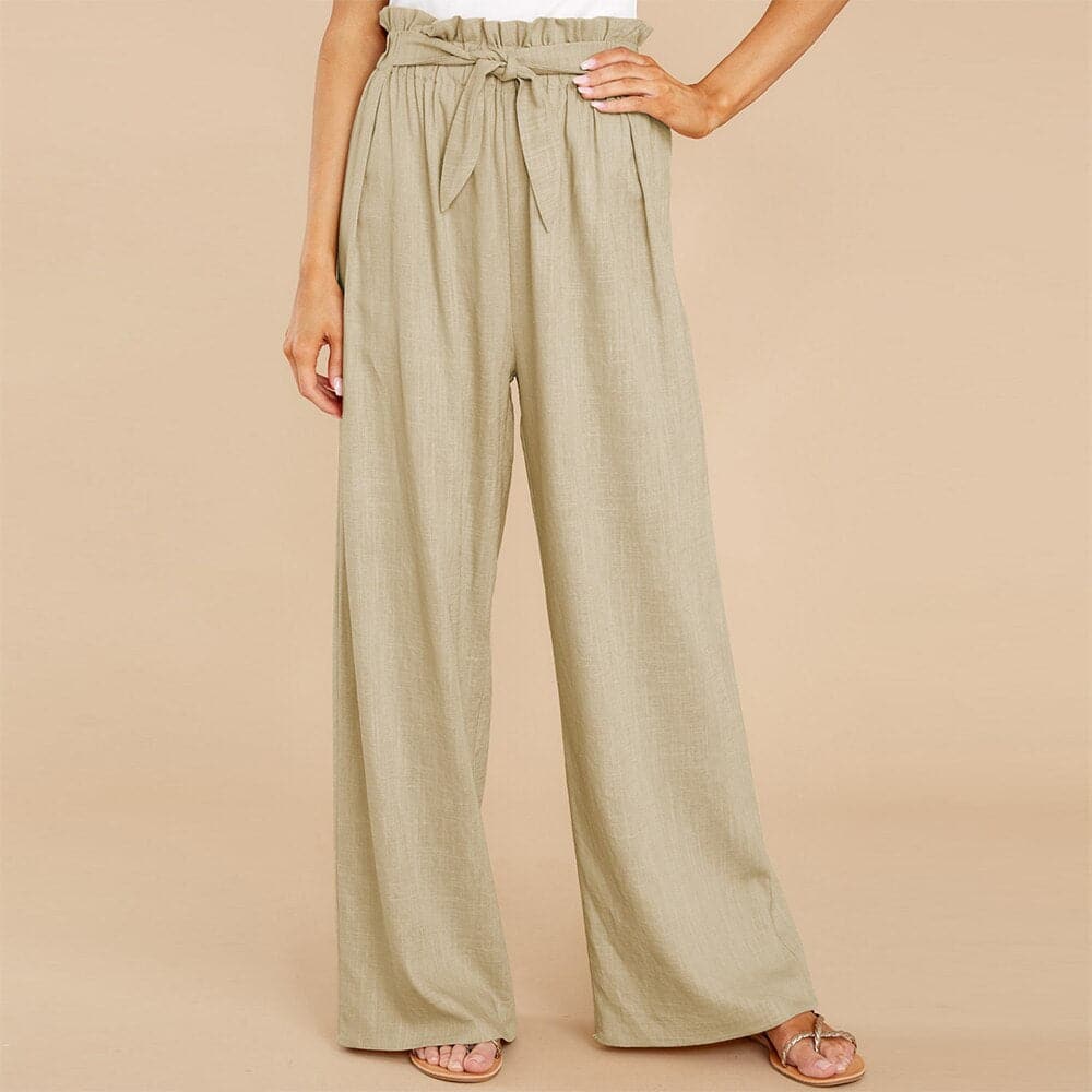 Elegant High-Waisted Wide Leg Pants for Women