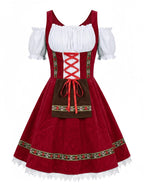 Damen Oktoberfest Dirndl – Traditionelle bayerische Tracht, deutsches Partykostüm