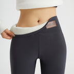 Women's High-Waist Fleece-Lined Leggings