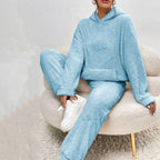 Women's Cozy Hooded Loungewear Set