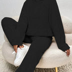 Women's Cozy Hooded Loungewear Set