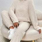 Women's Cozy Hooded Loungewear Set