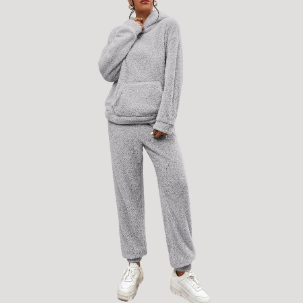 Women's Cozy Hooded Loungewear Set