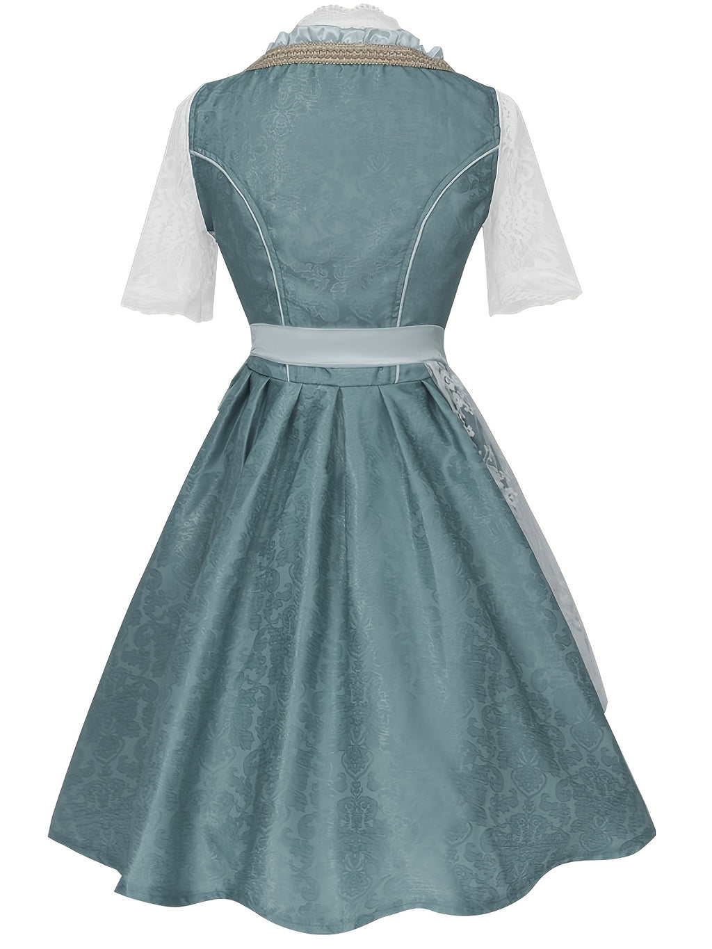 Oktoberfest Kostüm Damen Dirndl | Trachtenkleid mit Spitze | Dirndl Kostüm, Wiesn Outfit,