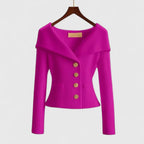 Eleganter Damen-Cardigan mit langen Ärmeln