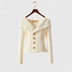 Eleganter Damen-Cardigan mit langen Ärmeln