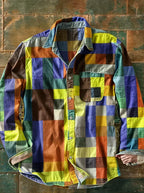Women's Long-Sleeve Shirt with Chest Pocket - Variant 3