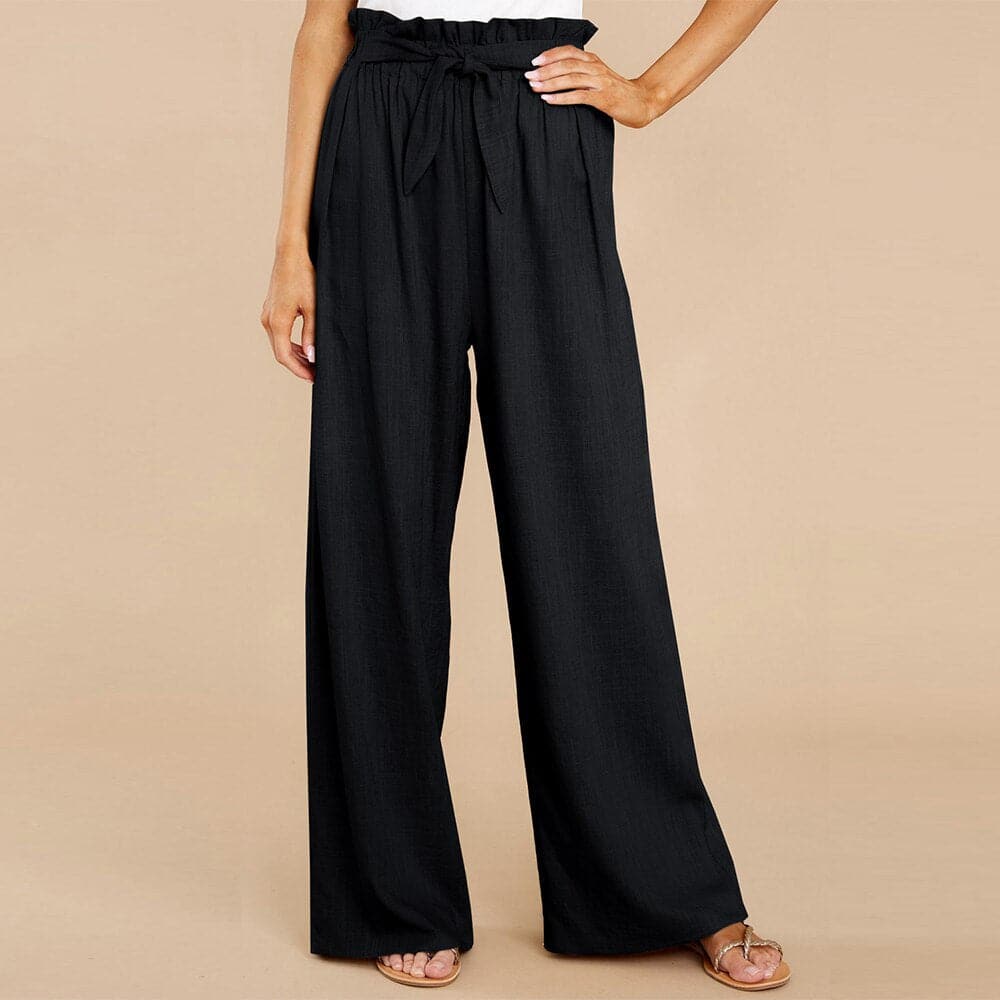 Elegant High-Waisted Wide Leg Pants for Women