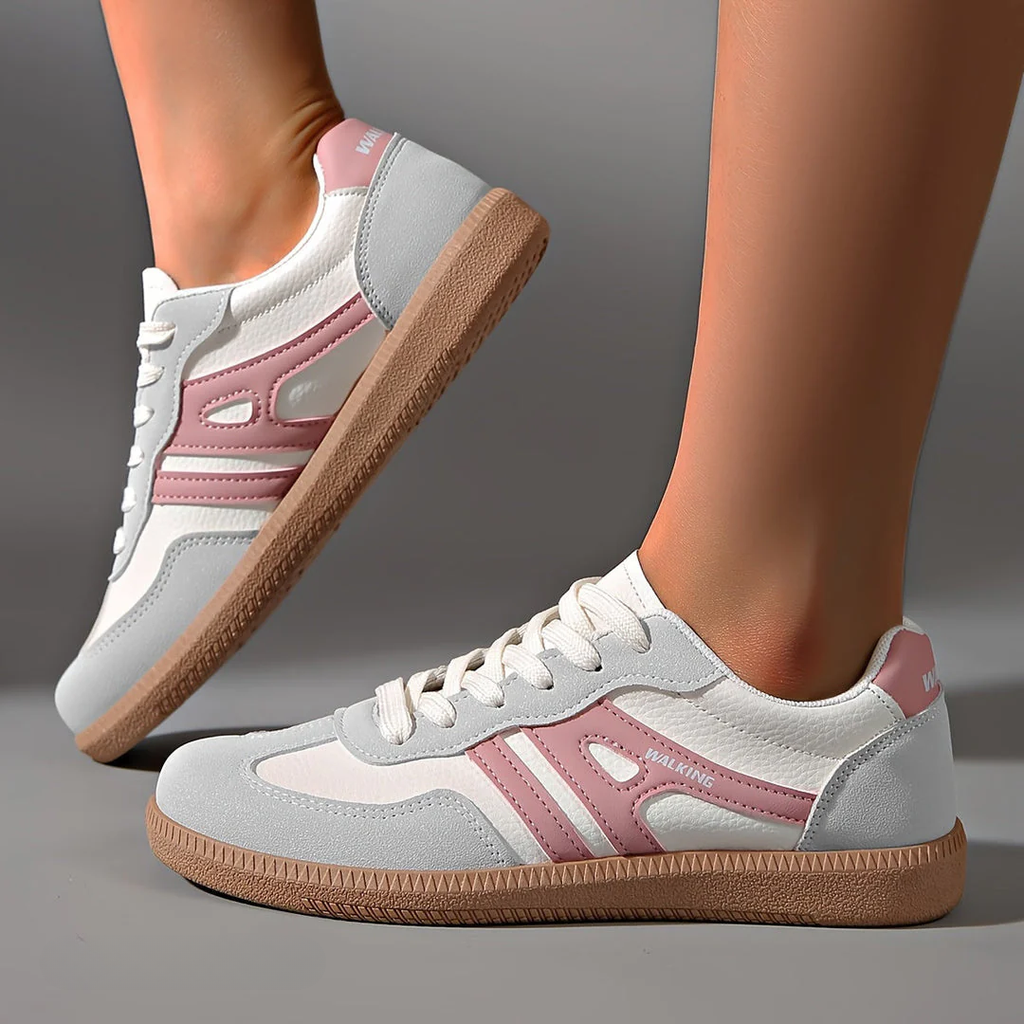 Women's Orthopedic Shoes with Supportive Cushioning and Breathable Design - Gray