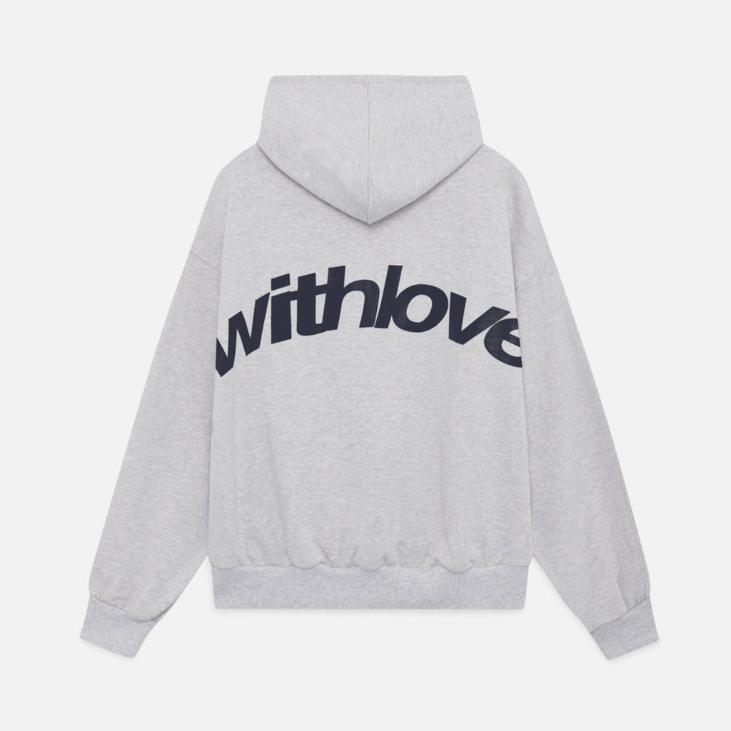 Lightweight Hooded Sweatshirt in Breathable Fabric, Relaxed Fit | Perfect for Autumn - Gray