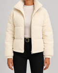 Damen-Steppjacke aus Cord