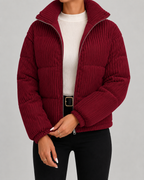 Damen-Steppjacke aus Cord