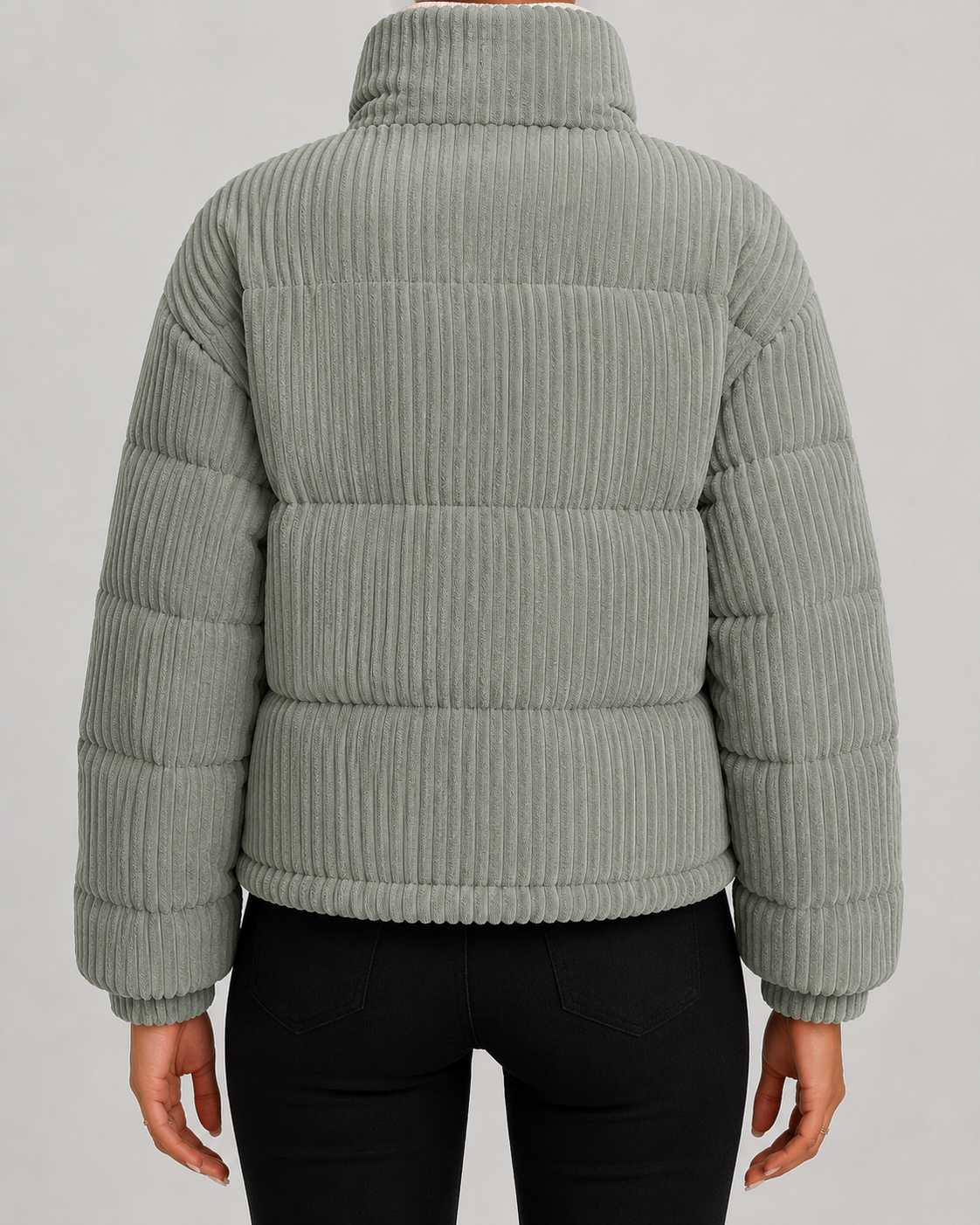 Damen-Steppjacke aus Cord