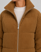 Damen-Steppjacke aus Cord