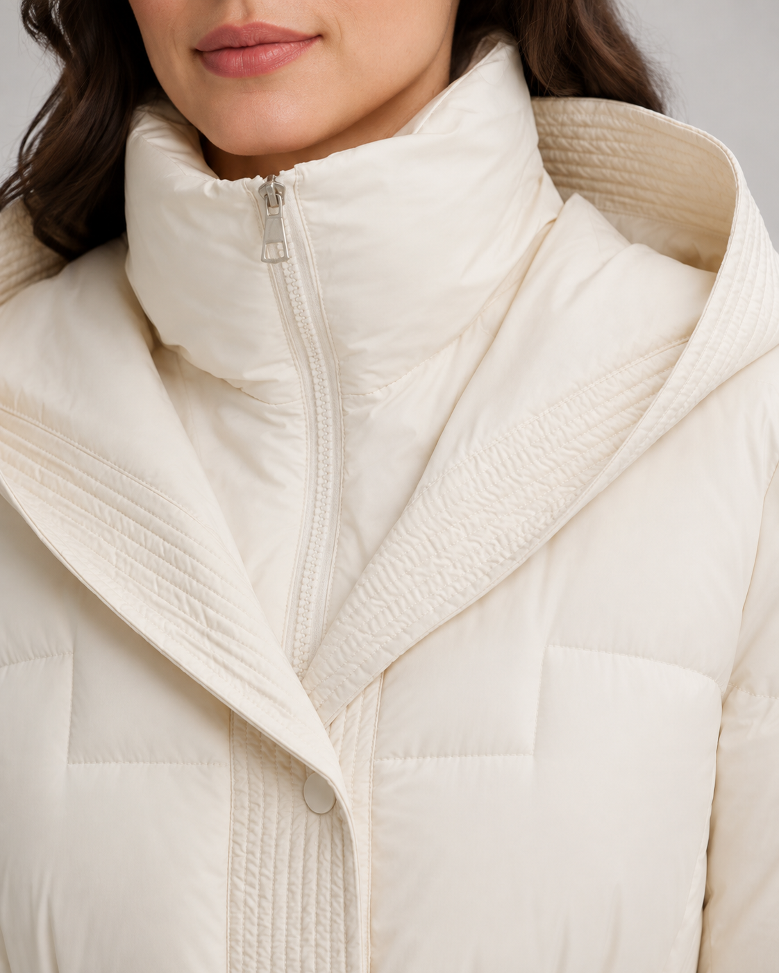 Women's Longline Belted Puffer Parka